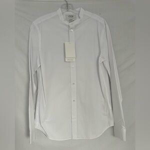 COS white womens button down new with tags S